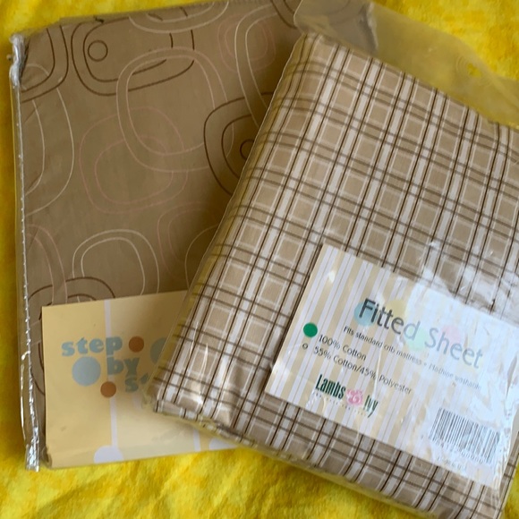 NEW Fitted Crib Sheets - Picture 1 of 1